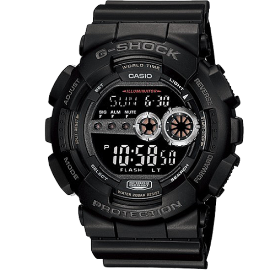 Casio G-Shock Protection Blk Resin - GD100-1B