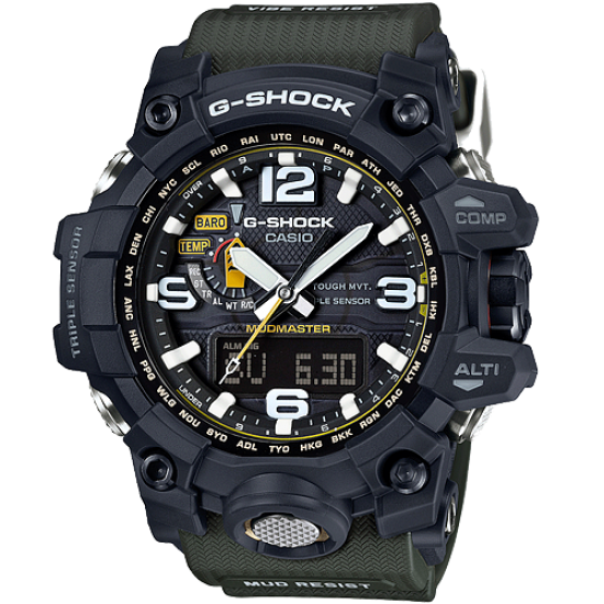 Casio Mudmaster Solar Atomic G-Shock - GWG1000-1A3 (Demo)