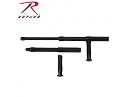 ROTHCO EXPANDABLE AL BATON W/SIDE HANDLE/BLK-21''