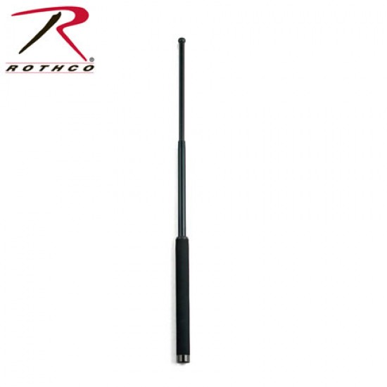 ROTHCO EXPANDABLE STEEL BATON W/SHEATH/BLK-31''  