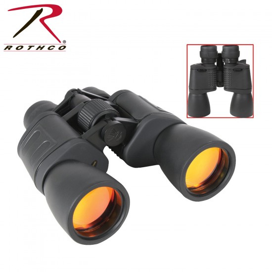 ZOOM BINOCULAR / 8-24 X 50 - BLACK