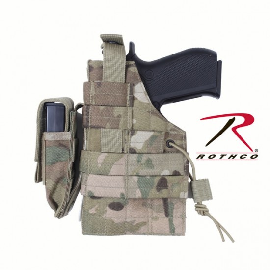 ROTHCO MOLLE MODULAR HOLSTER-MULTICAM  