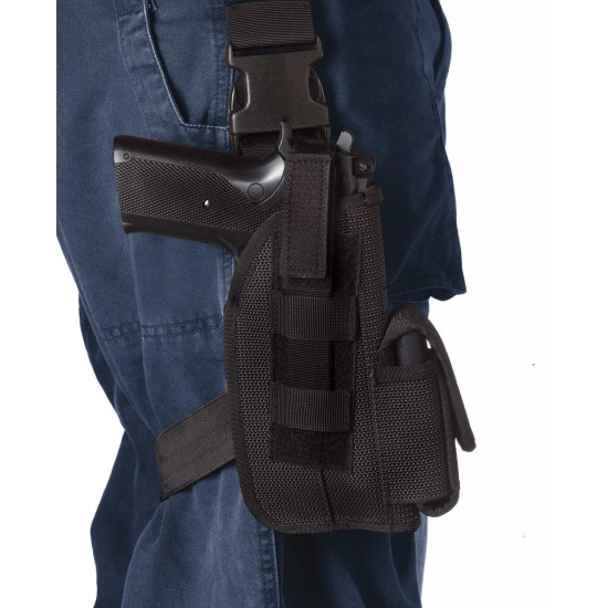 ROTHCO TACTICAL HOLSTER - BLACK / 4''   