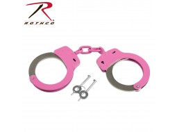 ROTHCO PINK HANDCUFFS W/ BELT LOOP POUCH   