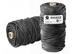 ROTHCO NYLON PARACORD 550LB 300 FT TUBE/BLACK   