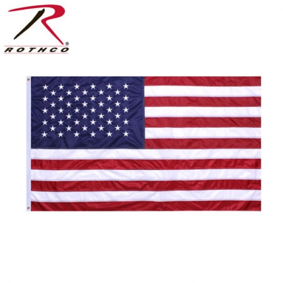 ROTHCO DELUXE US FLAG / 3' X 5'   