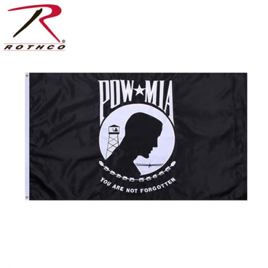 ROTHCO DELUXE POW-MIA FLAG / 3' X 5'   