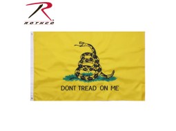 ROTHCO DELUXE DON'T TREAD ON ME FLAG / 3' X 5'  