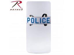 ROTHCO POLICE  ANTI-RIOT SHIELD / POLYCARBONATE 