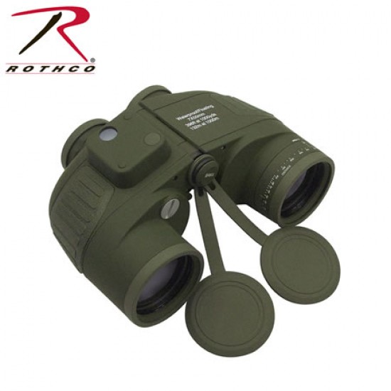 ROTHCO MILITARY TYPE BINOCULARS / 7 X 50 - OD   