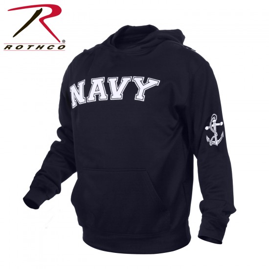 ROTHCO NAVY PULLOVER HOODIE-NAVY BLUE  