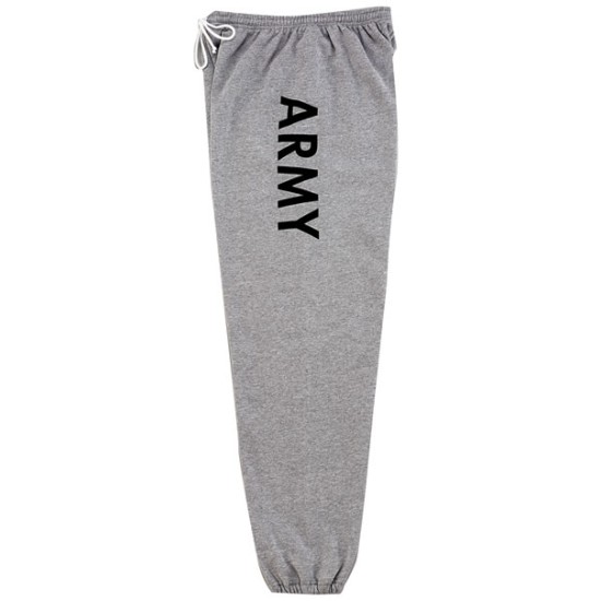 ROTHCO P/T ARMY SWEATPANTS - GREY 