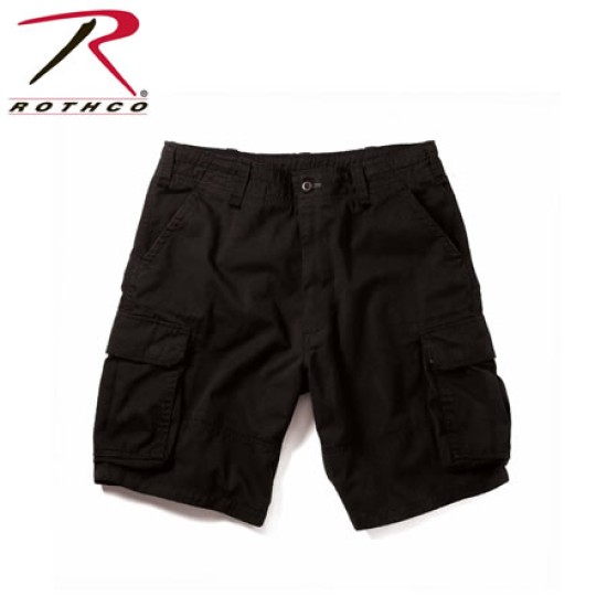 ROTHCO VINTAGE PARATROOPER SHORT - BLACK   