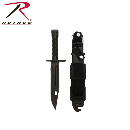 ROTHCO GI STYLE M-9 BAYONET / BLACK    