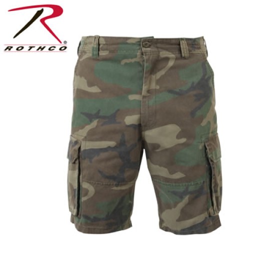 ROTHCO VINTAGE PARATROOPER SHORT - WOODLAND