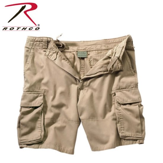 ROTHCO VINTAGE PARATROOPER SHORT - KHAKI   