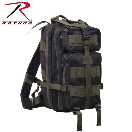 ROTHCO MEDIUM TRANSPORT PACK - BLACK / OD  