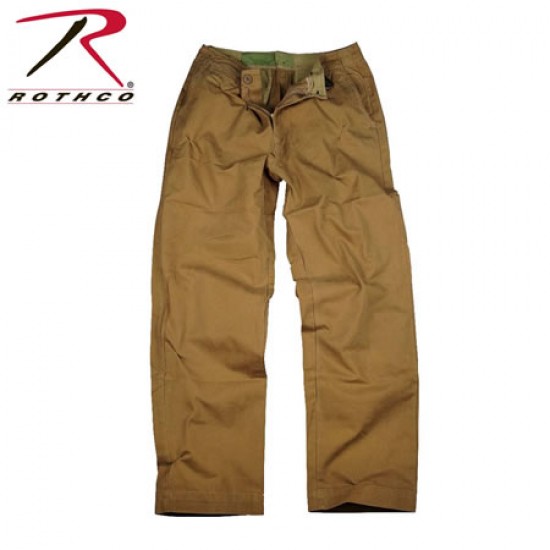 ROTHCO VINTAGE CHINO PANTS - KHAKI