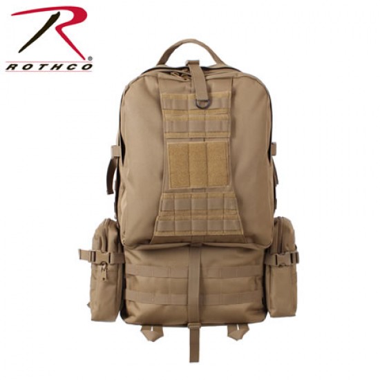 ROTHCO GLOBAL ASSAULT PACK- COYOTE