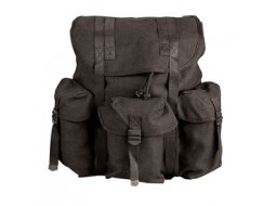 ROTHCO CANVAS G.I. STYLE SOFT PACK - BLACK 