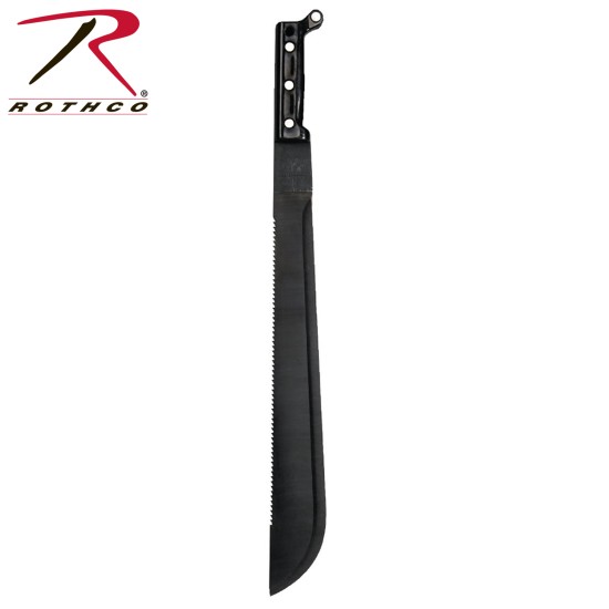 ROTHCO GI STYLE SAWBACK MACHETE / 18'' 