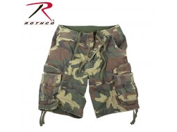 ROTHCO VINTAGE INFANTRY SHORTS - WOODLAND  