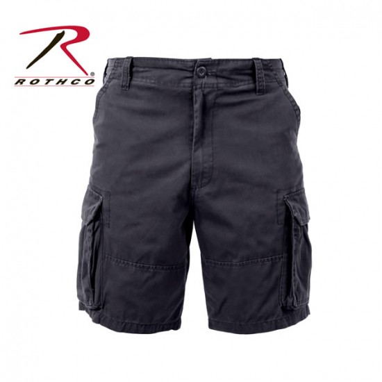 ROTHCO VINTAGE INFANTRY SHORTS - BLACK 