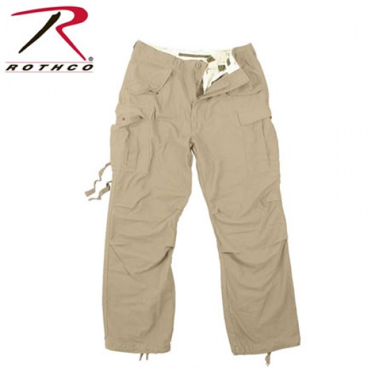 ROTHCO VINTAGE M-65 FIELD PANTS - KHAKI