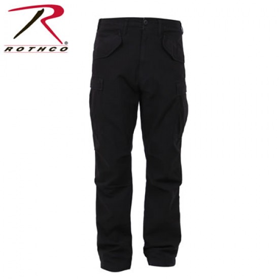 ROTHCO VINTAGE M-65 FIELD PANTS - BLACK