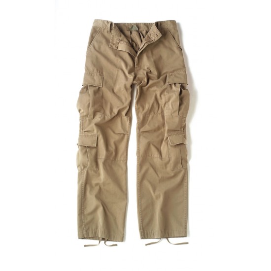 ROTHCO VINTAGE PARATROOPER FATIGUES - KHAKI