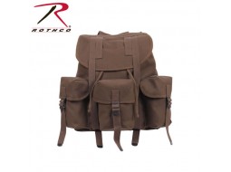 ROTHCO CANVAS G.I. STYLE SOFT PACK - EARTH BROWN