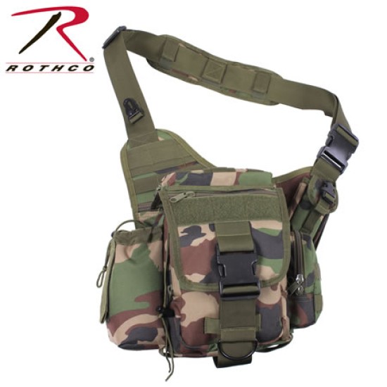 ROTHCO ADVANCED TACTICAL BAG - WOODLAND CAMO    