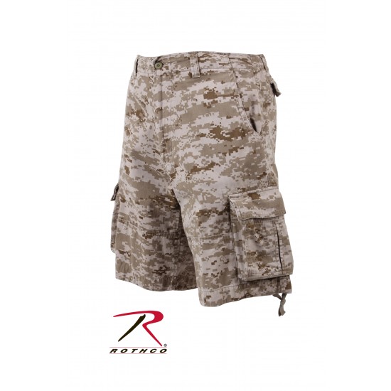 ROTHCO VINTAGE INFANTRY SHORTS - DESERT DIGITAL 