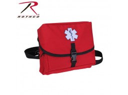 ROTHCO EMS MEDICAL FIELD KIT BAG - RED 