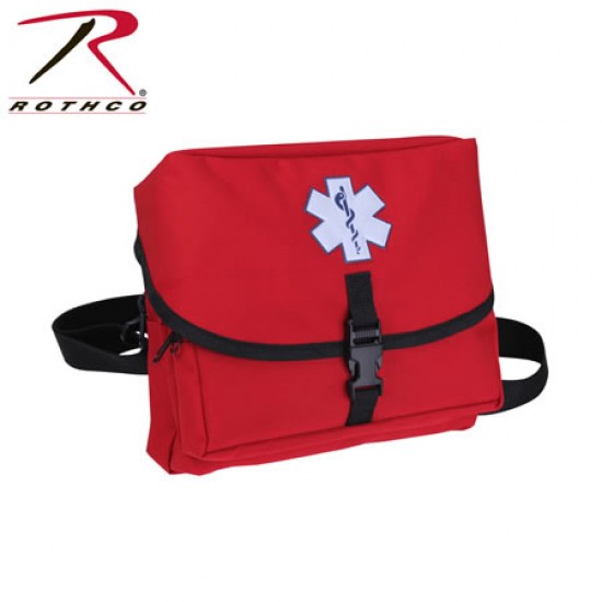 ROTHCO EMS MEDICAL FIELD KIT BAG - RED 