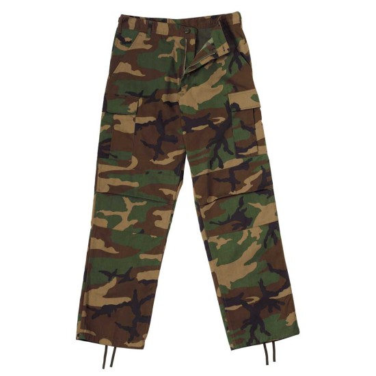 ROTHCO RELAXED FIT ZIPPER FLY BDU PANT - CAMO   