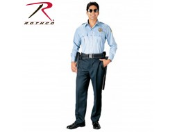 ROTHCO LONG SLEEVE UNIFORM SHIRT / LIGHT BLUE   