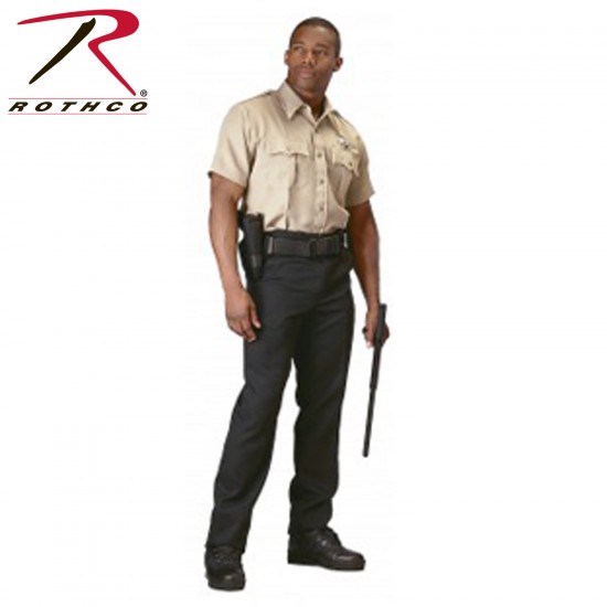 ROTHCO SHORT SLEEVE UNIFORM SHIRT - KHAKI  