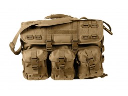 ROTHCO MOLLE TACTICAL LAPTOP / BRIEFCASE-COYOTE 