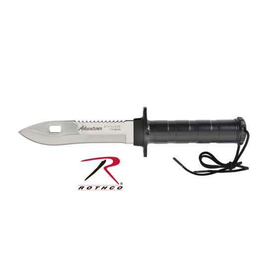 ROTHCO ADVENTURER SURVIVAL KIT KNIFE   