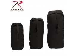 ROTHCO TOP LOAD CANVAS DUFFLE / 25'' X 42'' - BLK 