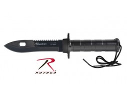 ROTHCO ADVENTURER SURVIVAL KIT KNIFE - BLACK    