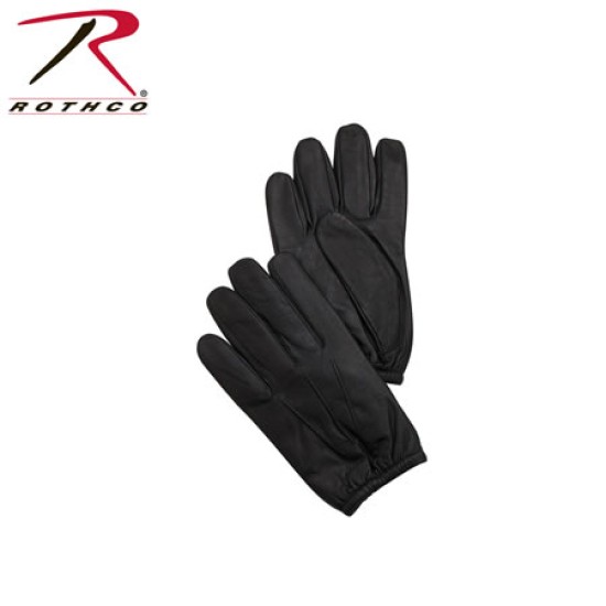 ROTHCO LEATHER CUT RESISTANT POLICE GLOVES 