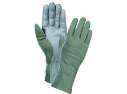 ROTHCO GI TYPE FLIGHT GLOVES - OD / BLACK  