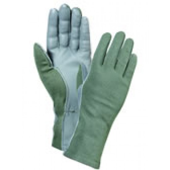 ROTHCO GI TYPE FLIGHT GLOVES - OD / BLACK  