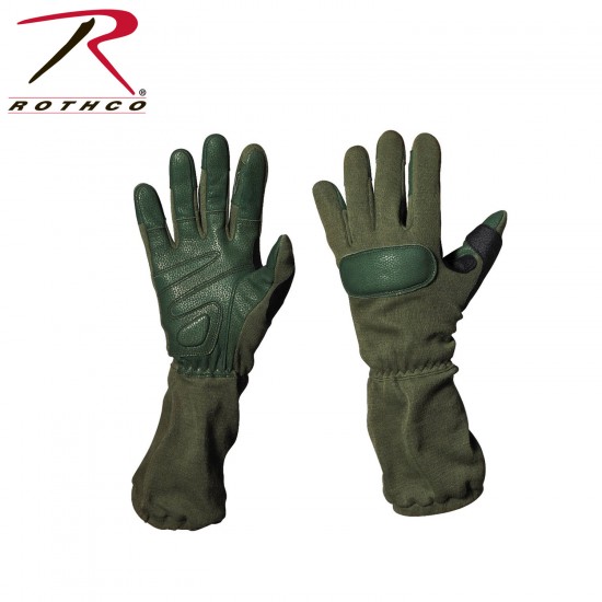 ROTHCO SPECIAL FORCES TACTICAL GLOVES - OD / TAN