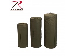 ROTHCO CANVAS ZIPPER DUFFLE BAG / 25'' X 42'' - OD