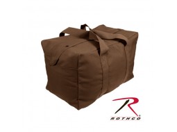 ROTHCO CANVAS PARACHUTE CARGO BAG - EARTH BROWN 