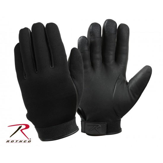 ROTHCO COLD WEATHER NEOPRENE DUTY GLOVES -BLK   