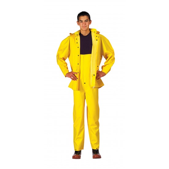 ROTHCO DELUXE PVC RAINSUIT - YELLOW    